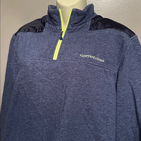 Vineyard Vines Other - Vineyard Vines High VIs Day-Glo Shep Shirt with Reflective Zip Size Medium